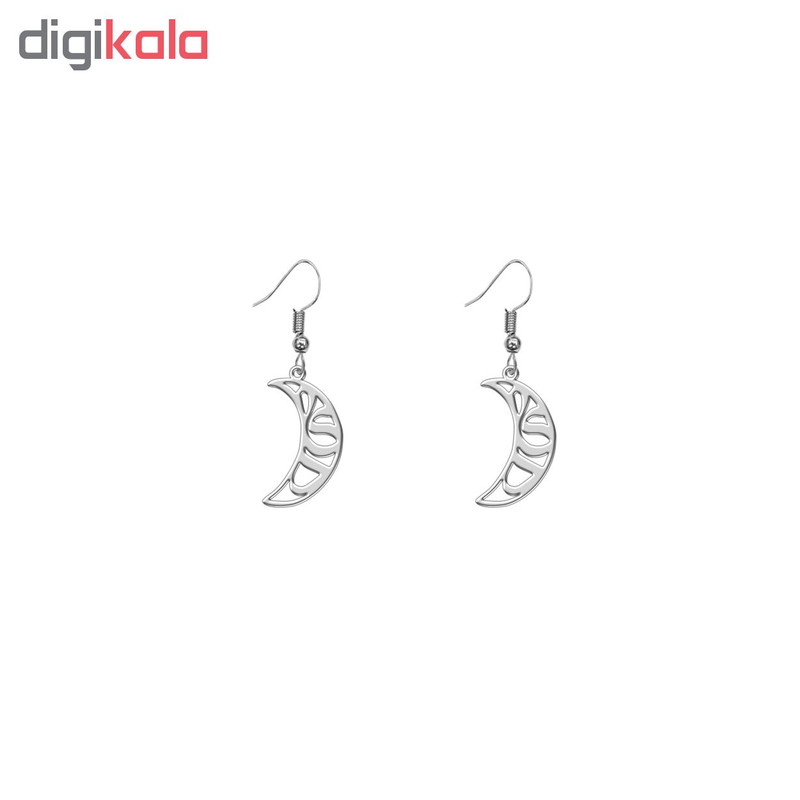 نیم ست نقره زنانه ترمه1 طرح دی کد L478