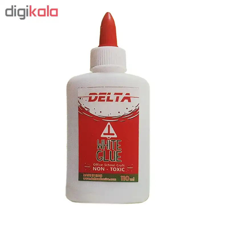 چسب چوب تحریری دلتا کد02 حجم 110 میلی لیتر