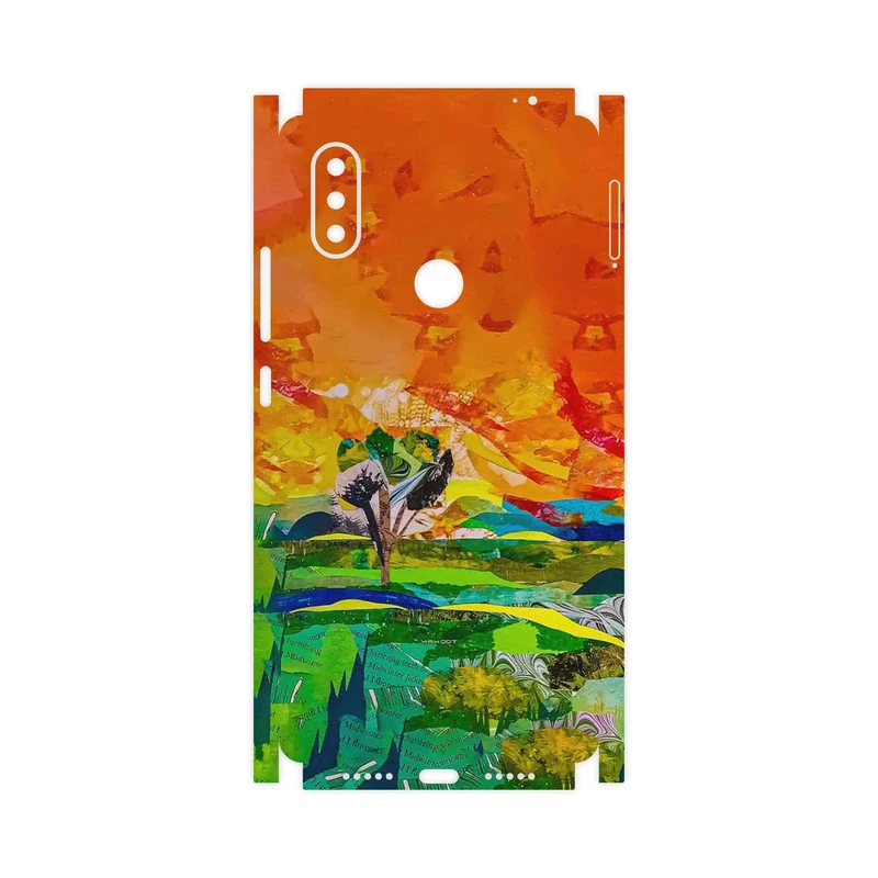 برچسب پوششی ماهوت مدل Collage of Painting-FullSkin مناسب برای گوشی موبایل شیائومی Mi 8 SE