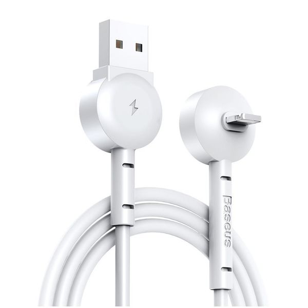 کابل تبدیل USB به لایتنینگ باسئوس مدل CALQX-02 طول 1 متر کابل تبدیل USB به لایتنینگ باسئوس مدل CALQX-02 طول 1 متر