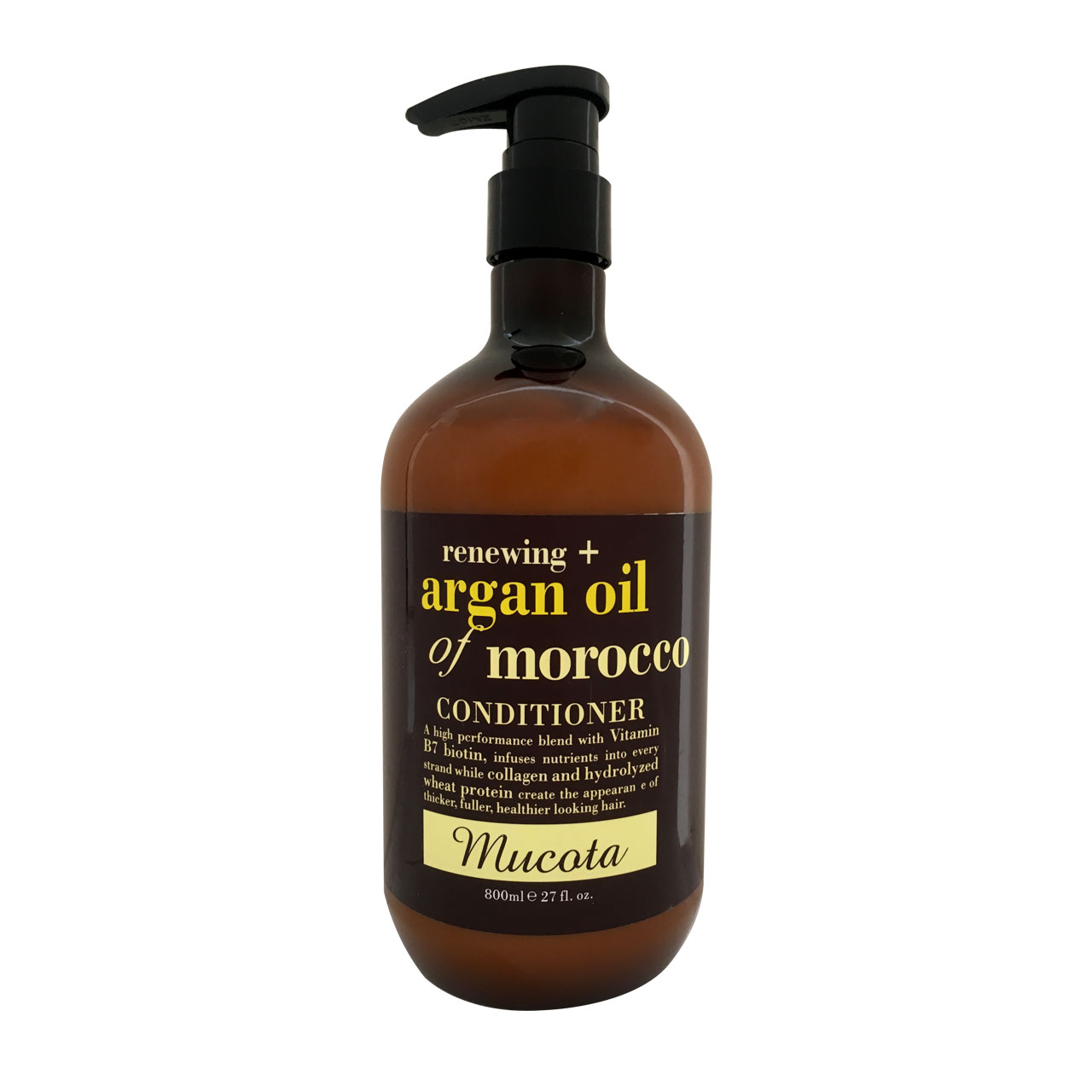 نرم کننده مو موکاتا مدل Argan Oil حجم 800 میلی لیتر