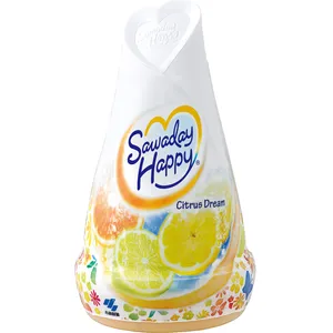 ژل خوشبوکننده هوا کوبایاشی سری هپی ساوادی مدل Citrus Dream حجم 150 میلی لیتر