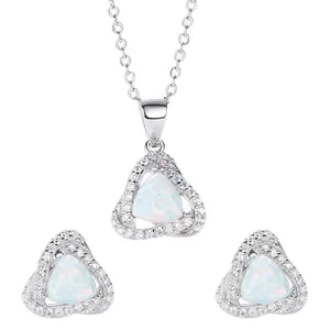 نیم ست نقره زنانه کدGP1271W