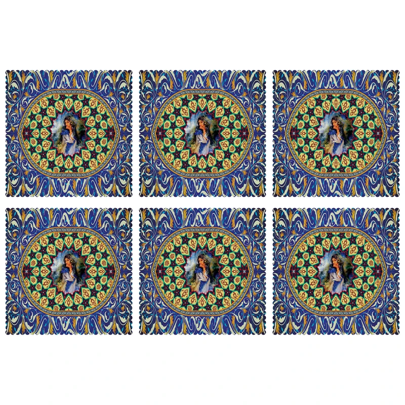 زیربشقابی مدل U1-42408 بسته 6 عددی