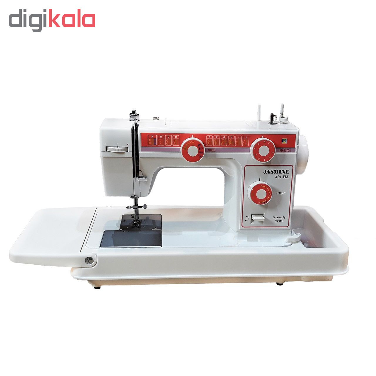 چرخ خیاطی کاچیران مدل جاسمین 401HA