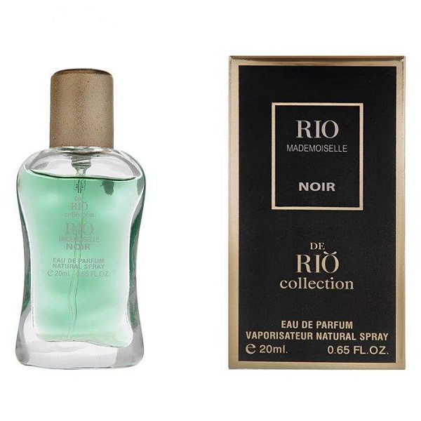 عطر جیبی زنانه ریو کالکشن مدل Mademoiselle Noir حجم 20 میلی لیتر