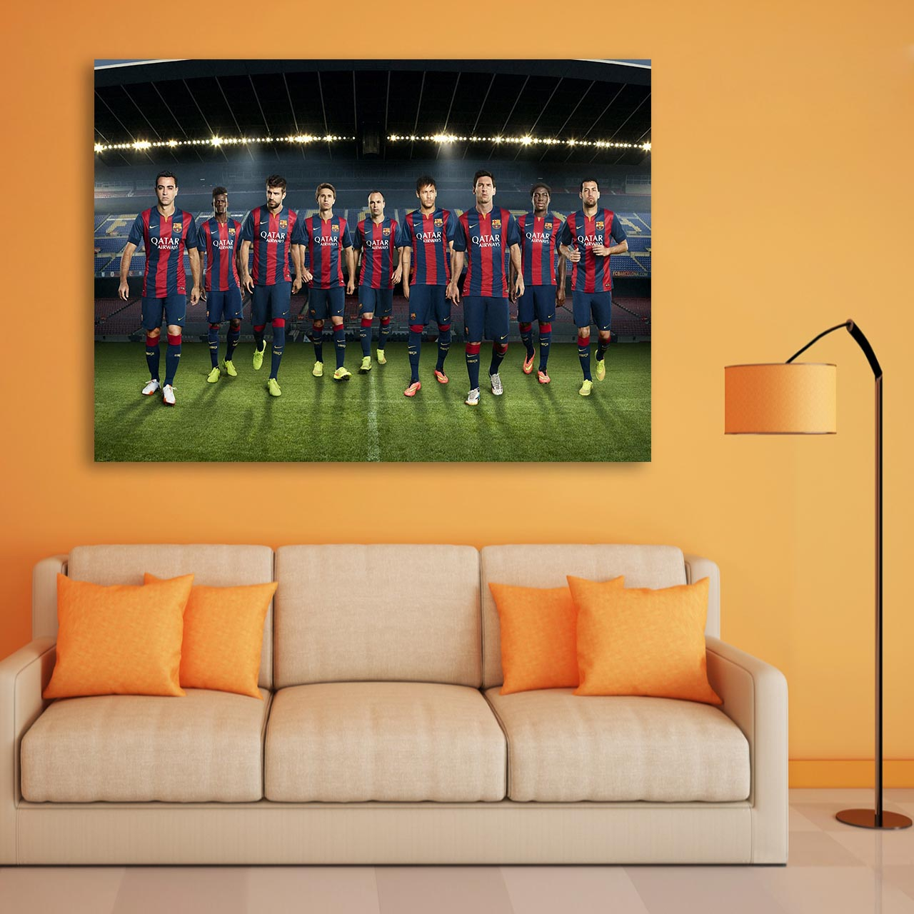 تابلو شاسی طرح بارسلونا Football 0525