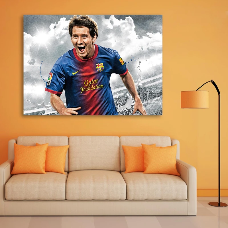 تابلو شاسی طرح مسی Football 0526