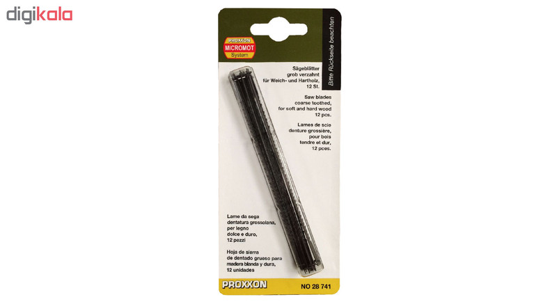 تیغه اره مویی پروکسون مدل 28741 بسته 12 عددی تیغه اره مویی پروکسون مدل 28741 بسته 12 عددی