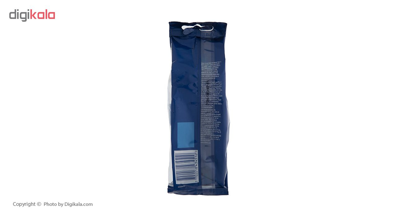 خودتراش مردانه ژیلت مدل Blue Simple 3 بسته 4 عددی