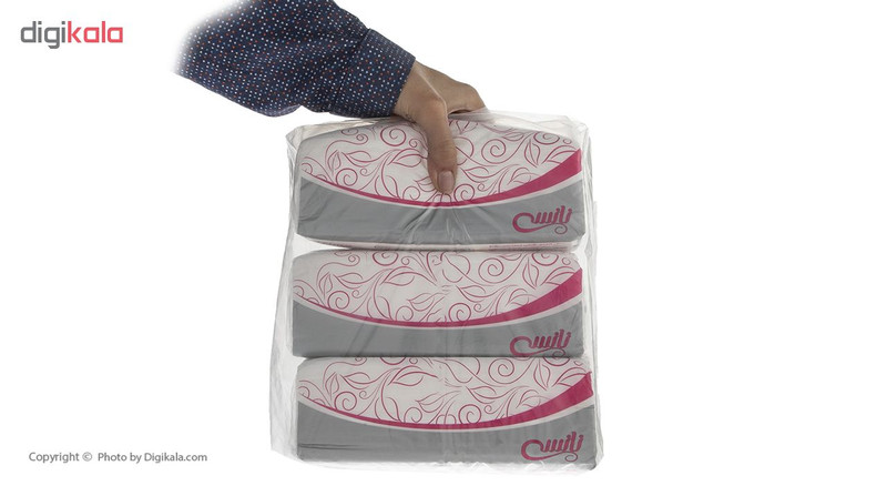 دستمال کاغذی 200 برگ نانسی مدل Soft Pack بسته 3 عددی