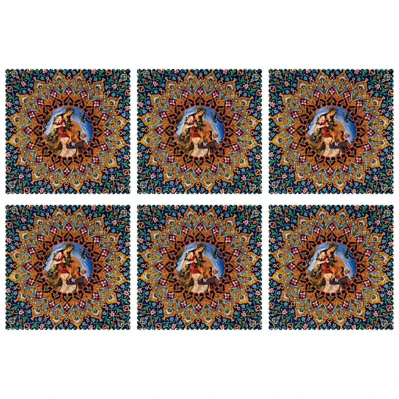 زیربشقابی مدل U1-42416 بسته 6 عددی