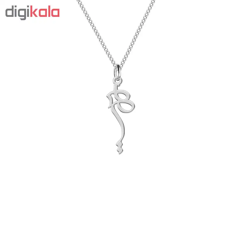 نیم ست نقره زنانه ترمه 1 طرح مریم کد L535