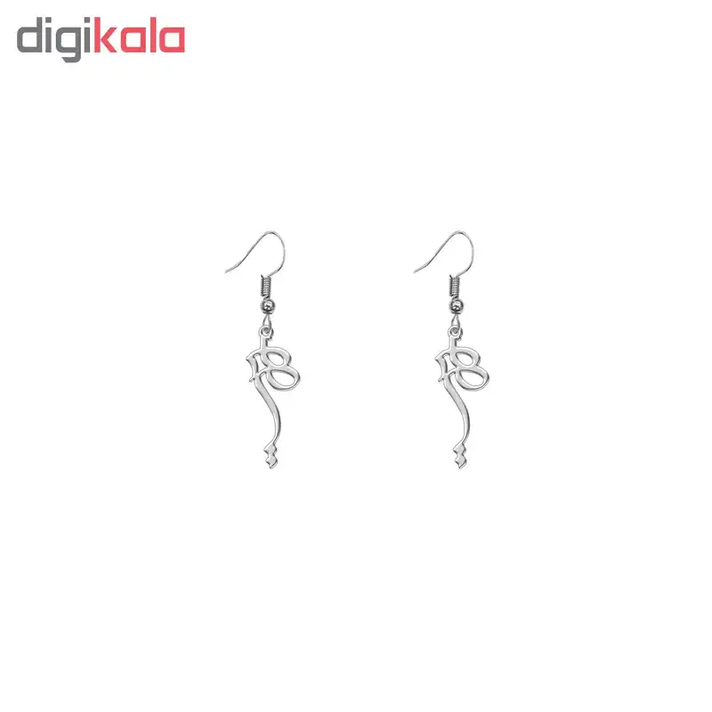 نیم ست نقره زنانه ترمه 1 طرح مریم کد L535