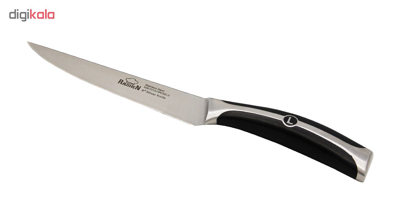 سرویس چاقوی ۷ پارچه راشن مدل Oyster 39771