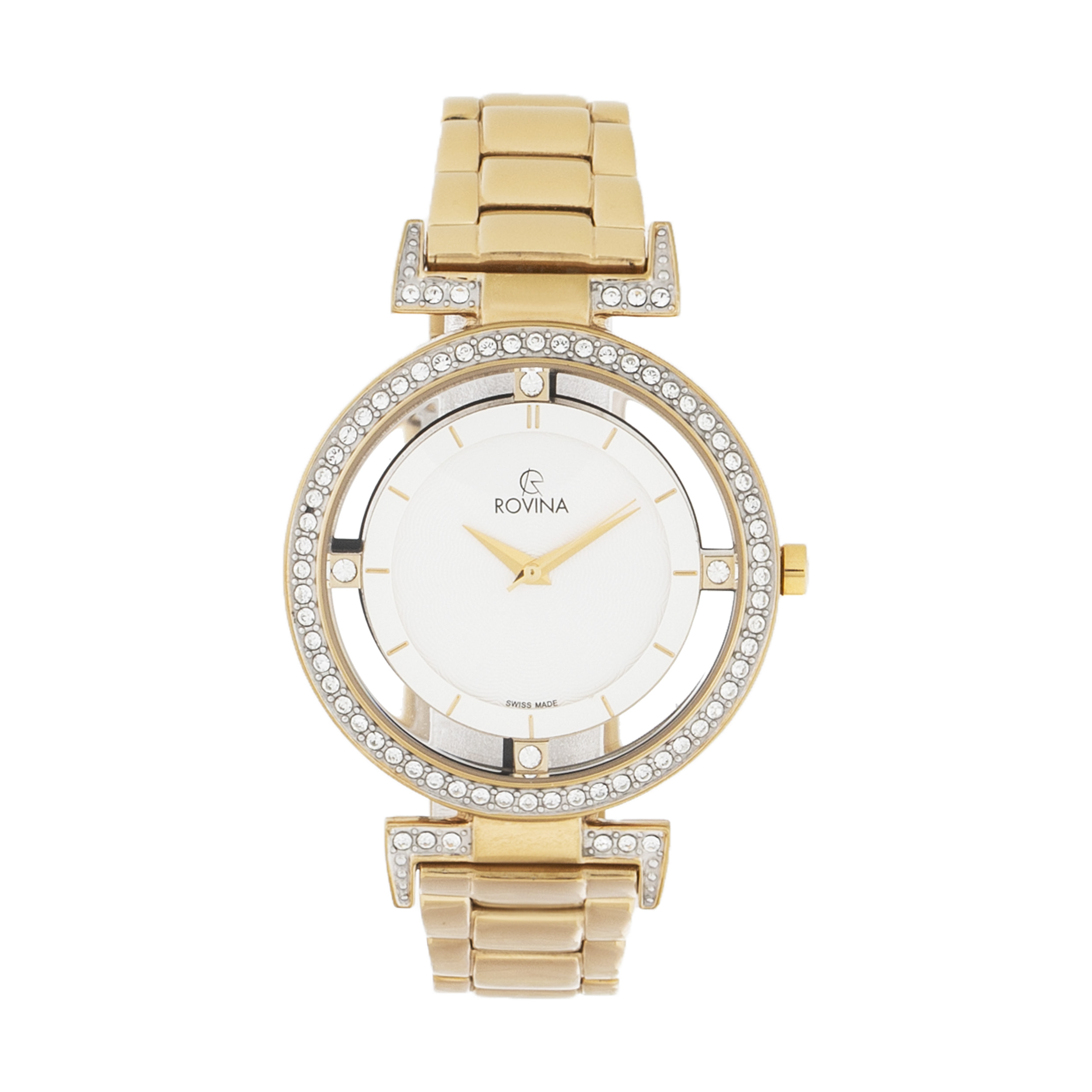 ساعت مچی عقربه ای زنانه روینا مدل 52165-L3BW