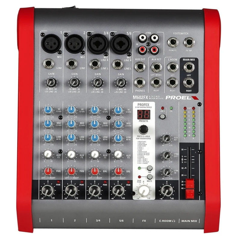 میکسر صدا پروئل مدل M602FX