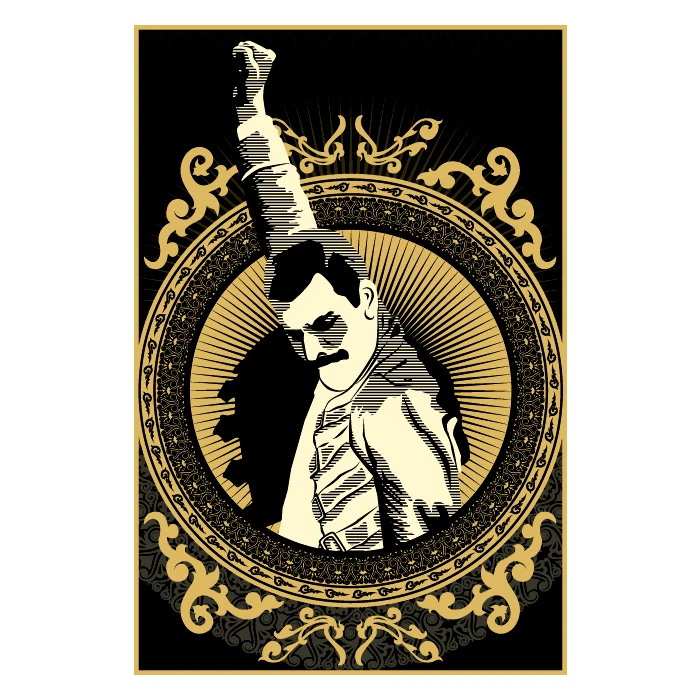 استیکر لپ تاپ طرح کوئین مدل Pa052