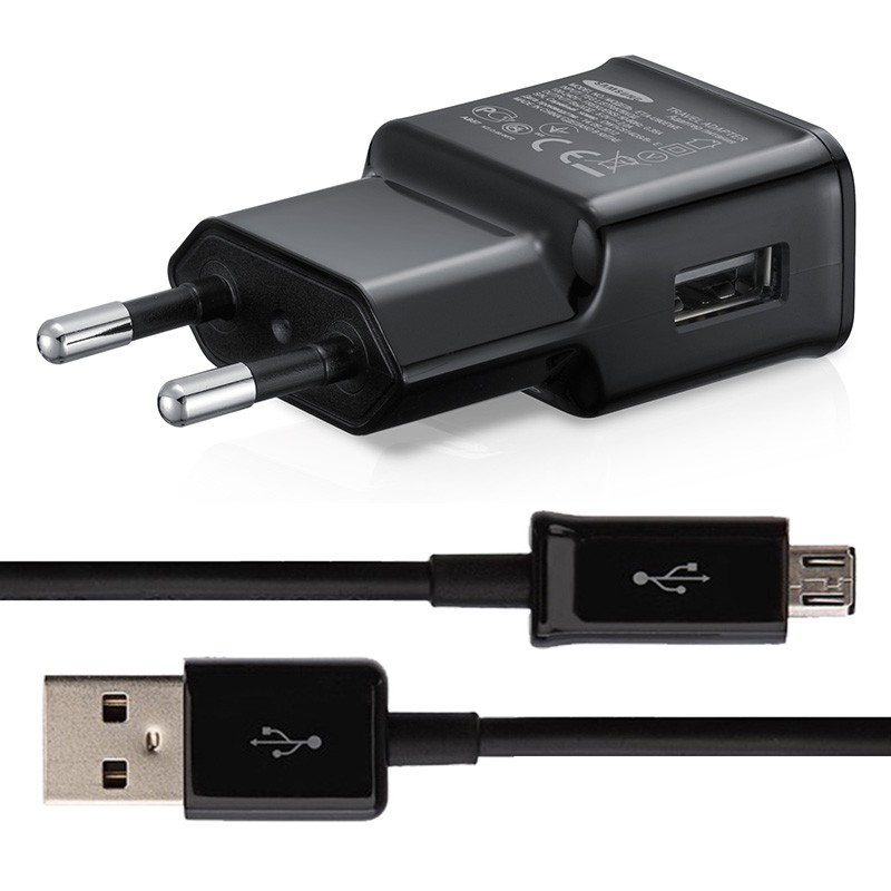 شارژر دیواری مدل ETA-U90EWE به همراه کابل تبدیل microUSB