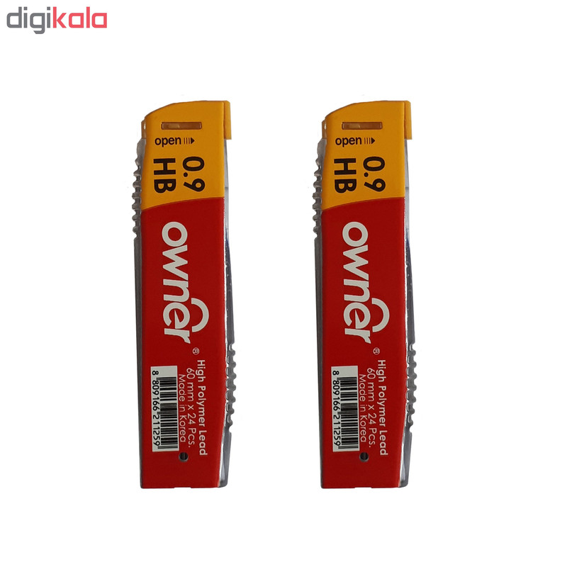 نوک مداد نوکی 0.9 میلیمتری اونر مدل High Polymer کد 1 بسته 2 عددی نوک مداد نوکی 0.9 میلیمتری اونر مدل High Polymer کد 1 بسته 2 عددی