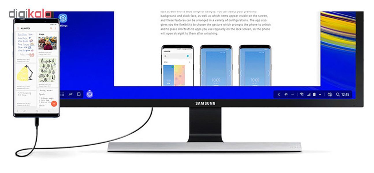 مشخصات، قیمت و خرید کابل تبدیل USB-C به HDMI سامسونگ مدل EE-I3100 طول 1 ...