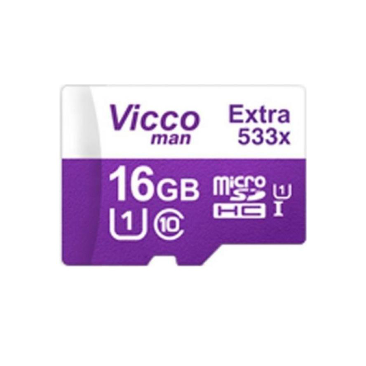 کارت حافظه microSDHC ویکو من مدل Extra 533X کلاس 10 استاندارد UHS-I U1 سرعت 80MBps ظرفیت 16 گیگابایت