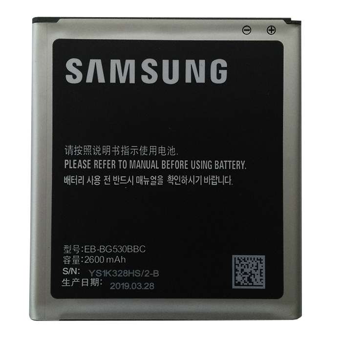 باتری موبایل مدل EB-BG530BBC ظرفیت 2600 میلی آمپر ساعت مناسب برای گوشی موبایل سامسونگ J5 2015 /Grand Prime Plus/J3