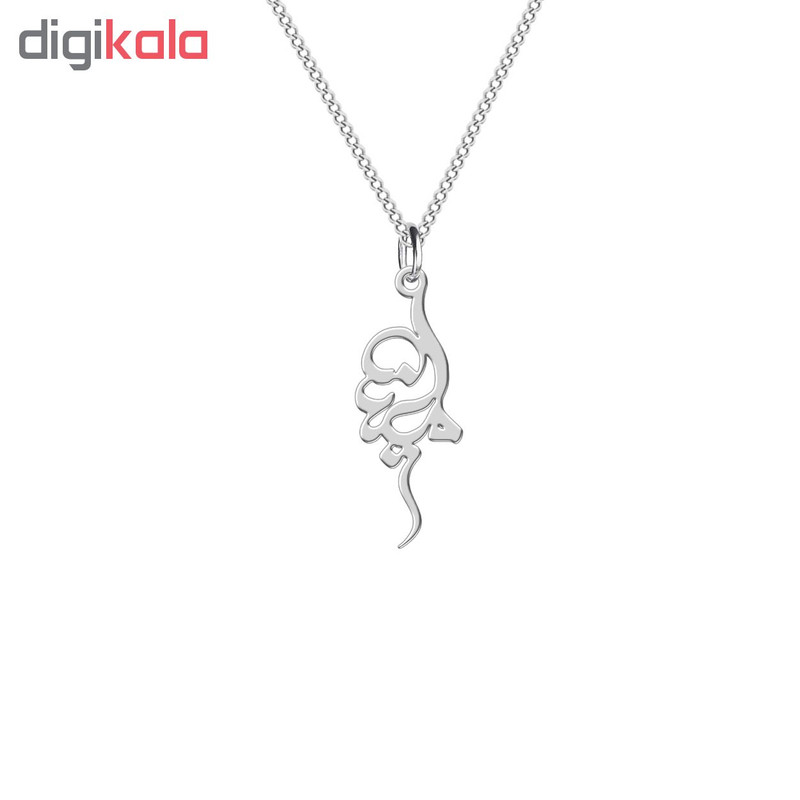 نیم ست نقره ترمه 1 طرح ملینا کد L546