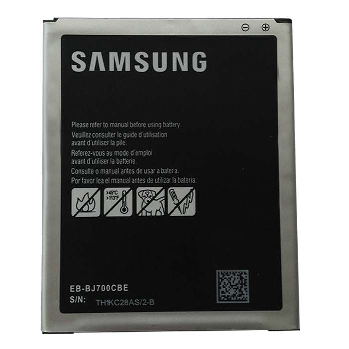 باتری موبایل مدل EB-BJ700CBE ظرفیت 3000 میلی آمپر ساعت مناسب برای گوشی موبایل سامسونگ Galaxy J7 2015 باتری موبایل مدل EB-BJ700CBE ظرفیت 3000 میلی آمپر ساعت مناسب برای گوشی موبایل سامسونگ Galaxy J7 2015