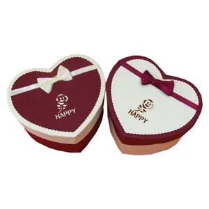 جعبه هدیه رزپک طرح قلب کد 03 مجموعه 2 عددی