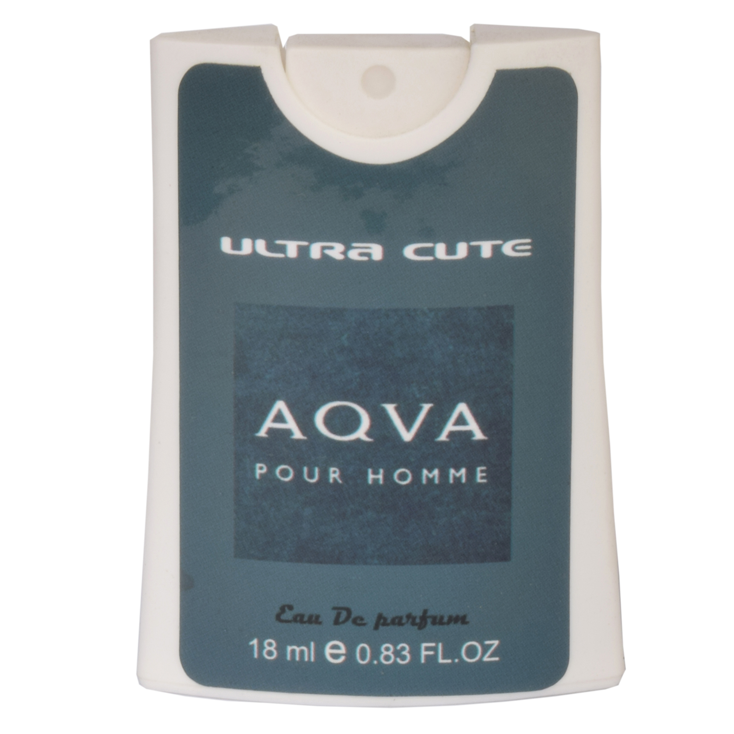 عطر جیبی مردانه اولترا کیوت مدل Aqva Pour Homme حجم 18 میلی لیتر