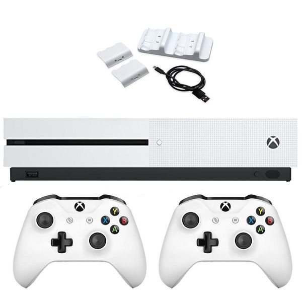 مجموعه کنسول بازی مایکروسافت مدل Xbox One S ظرفیت 1 ترابایت مجموعه کنسول بازی مایکروسافت مدل Xbox One S ظرفیت 1 ترابایت