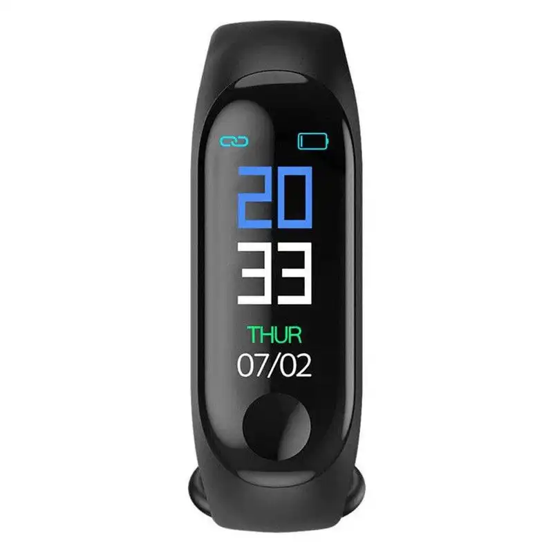 بند هوشمند مدل Health Bracelet New M3 به همراه سه عدد بند