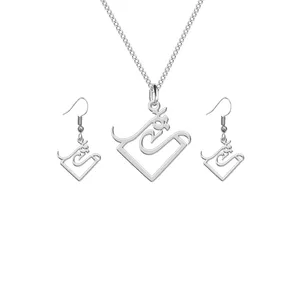 نیم ست نقره ترمه 1 طرح ترنم کد L551