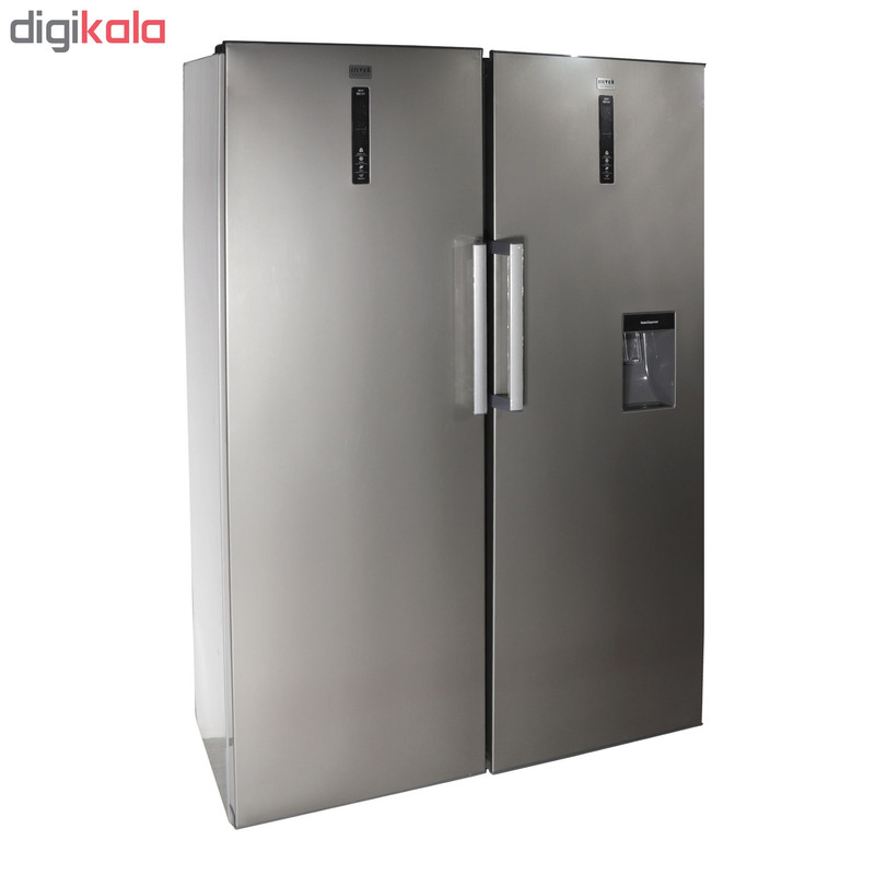 یخچال و فریزر دوقلو 38 فوت سیلور مدل SR-103