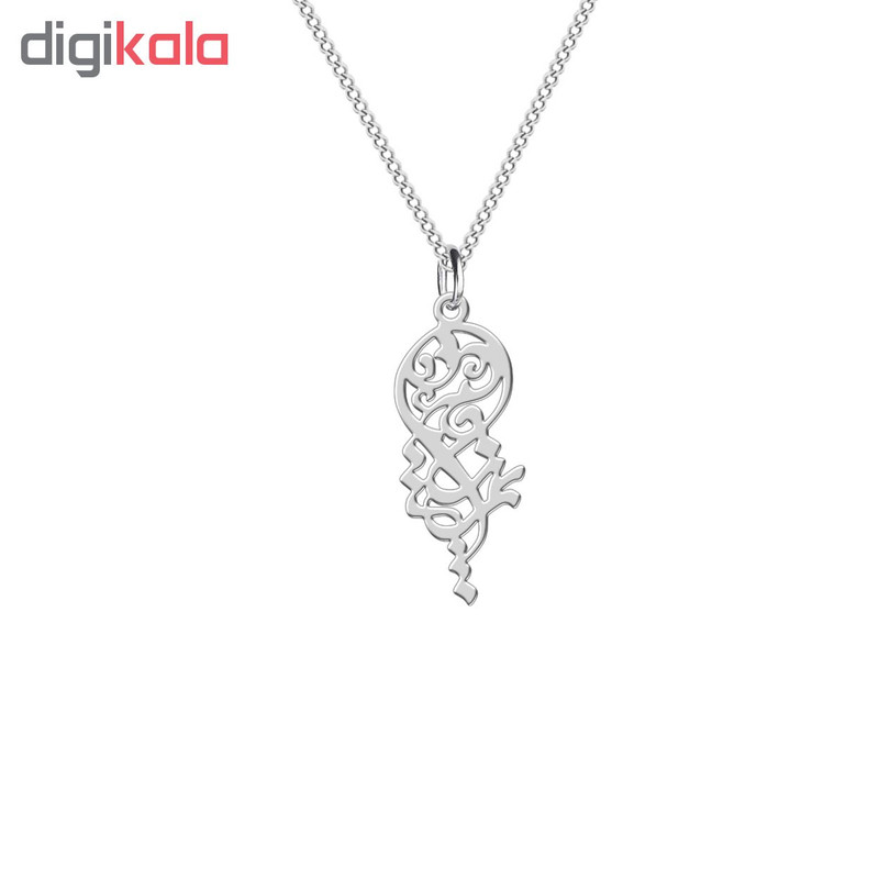 نیم ست نقره ترمه 1 طرح پرنیا کد L561