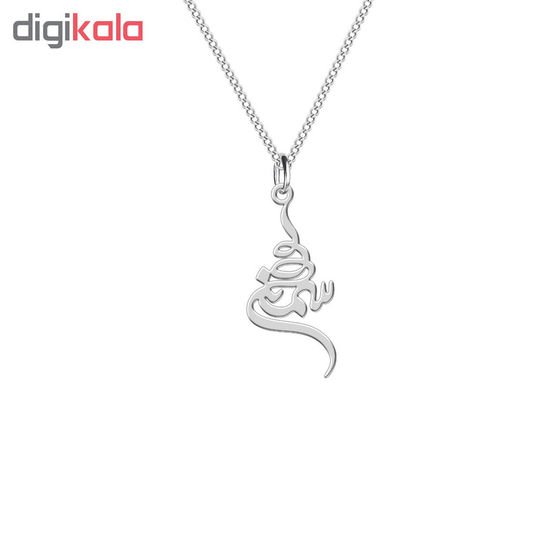 نیم ست نقره ترمه 1 طرح سمانه کد L584