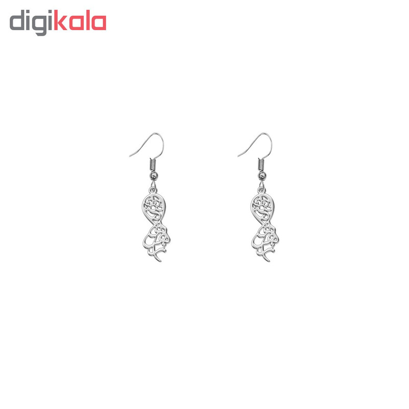 نیم ست نقره ترمه 1 طرح زهره کد L589