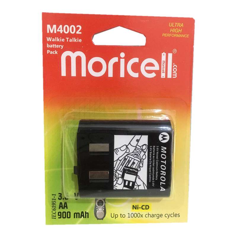 باتری تلفن بی سیم موری سل مدل m4002 باتری تلفن بی سیم موری سل مدل m4002