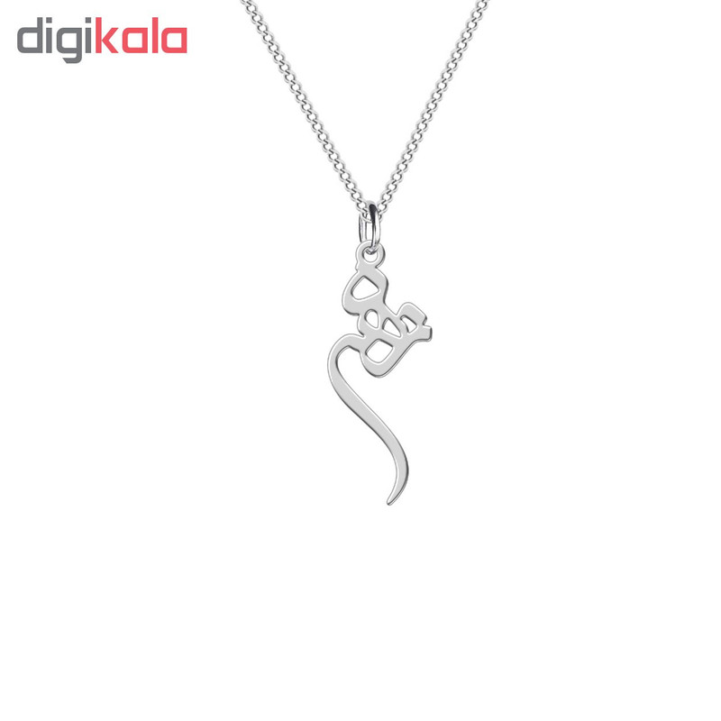 نیم ست نقره ترمه 1 طرح زهره کد L596