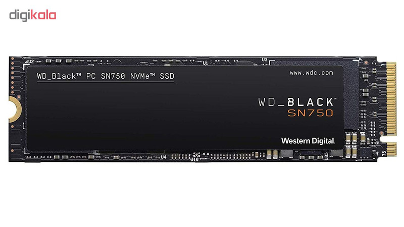 حافظه SSD وسترن دیجیتال مدل BLACK SN750 NVME ظرفیت 250 گیگابایت