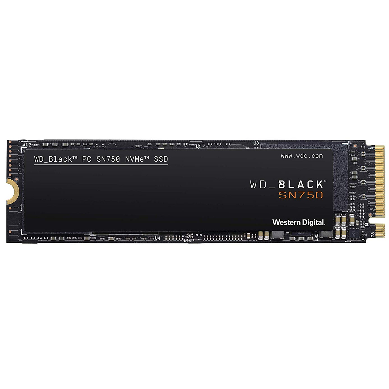 حافظه SSD وسترن دیجیتال مدل BLACK SN750 NVME ظرفیت 500 گیگابایت