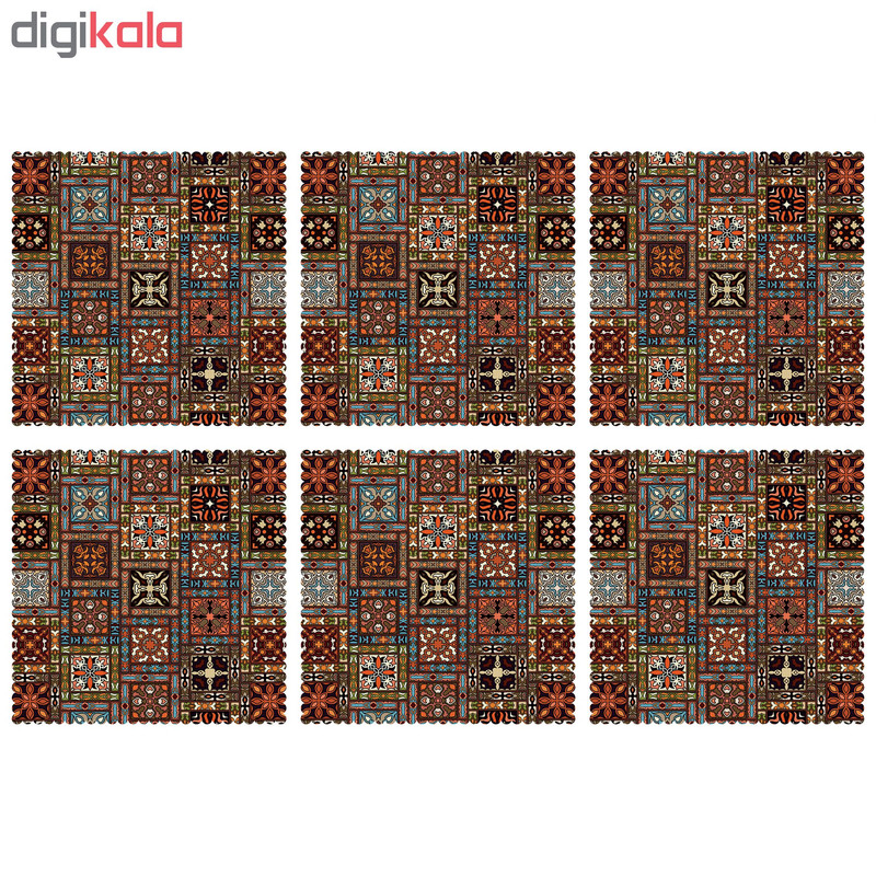 زیربشقابی مدل U1-42532 بسته 6 عددی