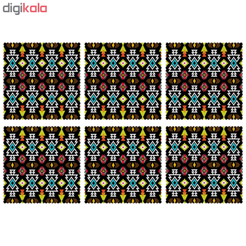 زیربشقابی مدل U1-42533 بسته 6 عددی