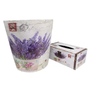 ست سطل و جای دستمال کاغذی مدل K1-122