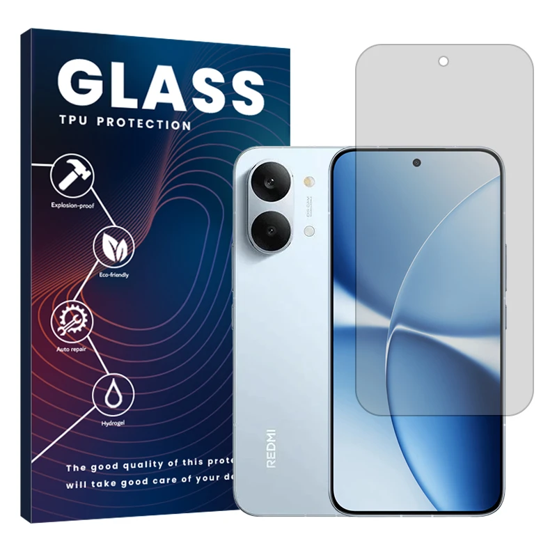 محافظ صفحه نمایش شفاف گلس مدل هیدروژلی مناسب برای گوشی موبایل شیائومی Redmi Turbo 5 Max