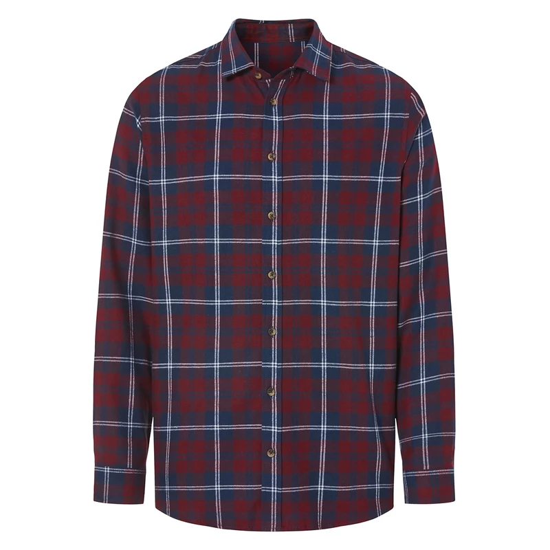 پیراهن آستین بلند یقه برگردان مردانه مدل 20269070