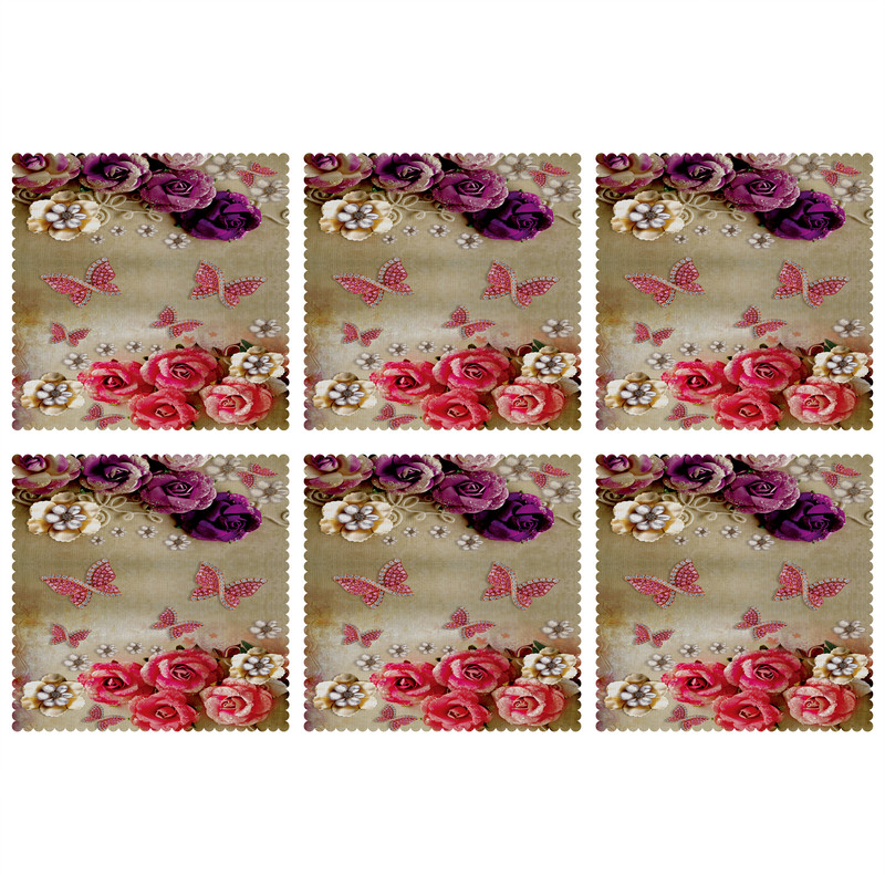 زیربشقابی مدل U1-42818 بسته 6 عددی