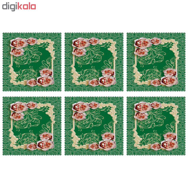 زیربشقابی مدل U1-42819 بسته 6 عددی