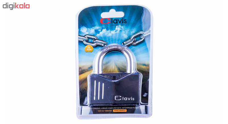 قفل آویز کلاویس مدل 70 آبوس